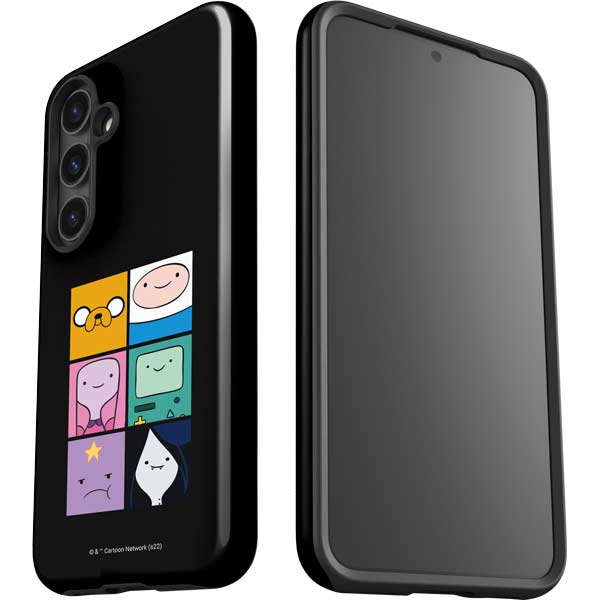 Adult Swim Adventure Time Character Tiles Galaxy S25 Plus Impact Case