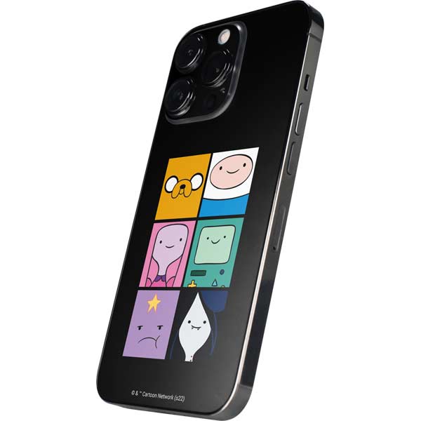 Adult Swim Adventure Time Character Tiles iPhone 15 Pro Max Skin