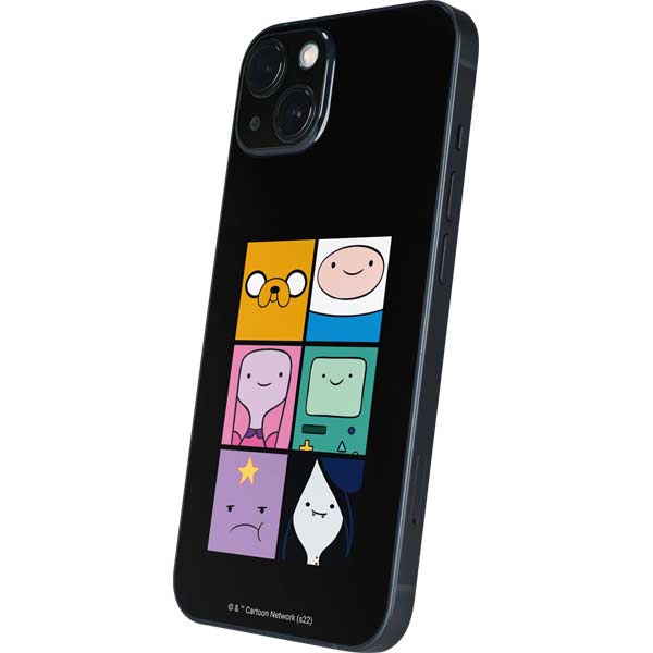 Adult Swim Adventure Time Character Tiles iPhone 15 Skin