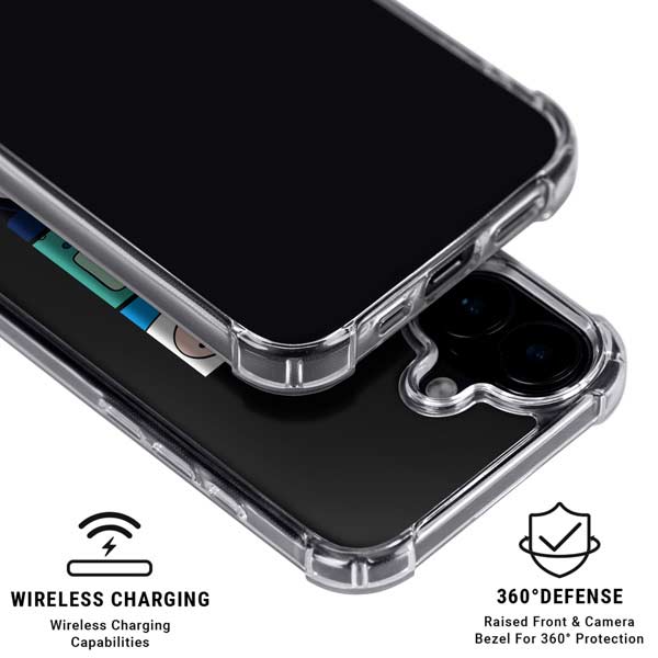 Adult Swim Adventure Time Character Tiles iPhone 16 Plus Clear Case