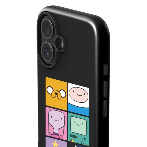 Adult Swim Adventure Time Character Tiles iPhone 17 Impact Case