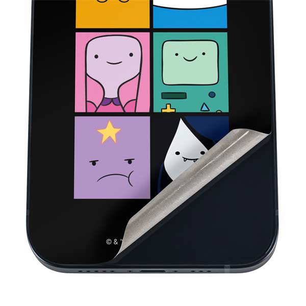 Adult Swim Adventure Time Character Tiles iPhone 17 Pro Max Skin
