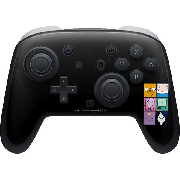 Adult Swim Adventure Time Character Tiles Nintendo Switch 2 (2025) Pro Controller Skin