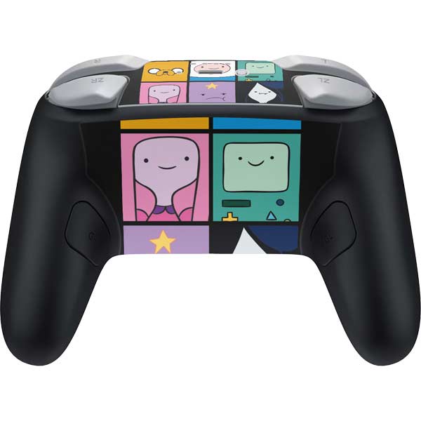 Adult Swim Adventure Time Character Tiles Nintendo Switch 2 (2025) Pro Controller Skin