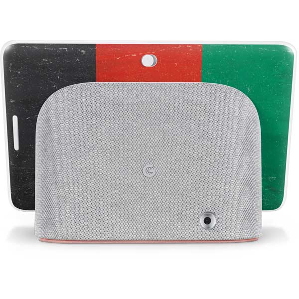 Afghanistan Flag Distressed Google Home Hub Skin