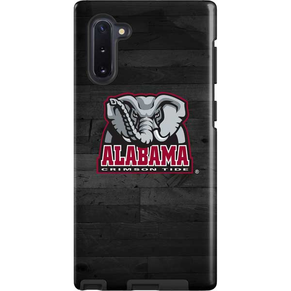 University of Alabama Basketball Wood Galaxy Cases