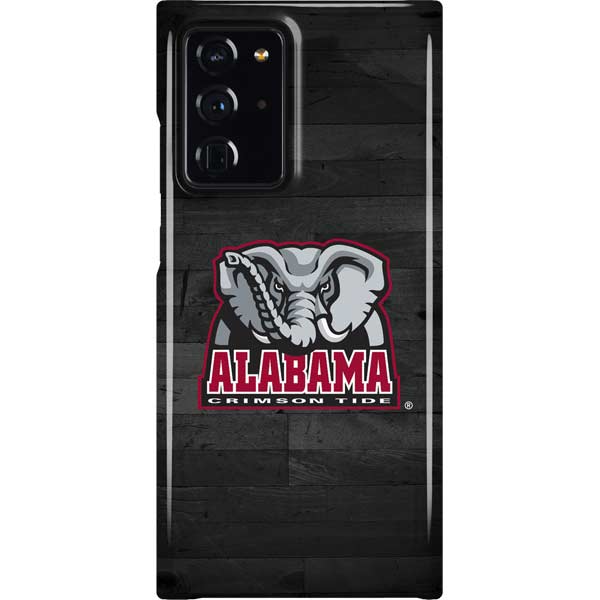 University of Alabama Basketball Wood Galaxy Cases