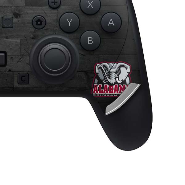 University of Alabama Basketball Wood Nintendo Switch 2 (2025) Pro Controller Skin