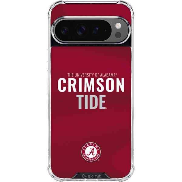 University of Alabama Crimson Pride Google Pixel 10 Pro Clear Case