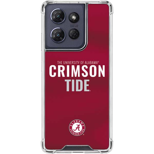 University of Alabama Crimson Pride Moto G 5G (2025) Clear Case