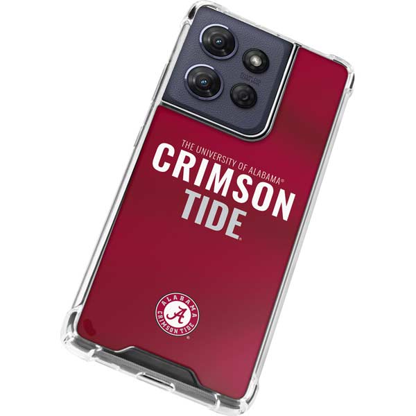 University of Alabama Crimson Pride Moto G 5G (2025) Clear Case