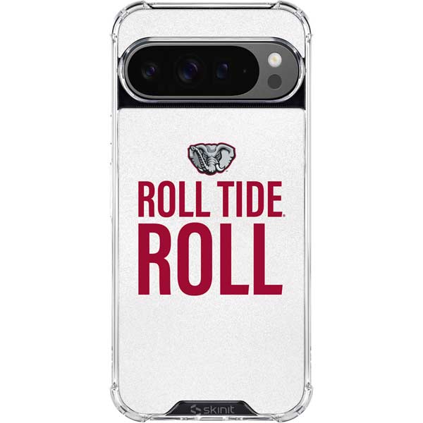University of Alabama Crimson Roll Tide Google Pixel 10 Pro Clear Case