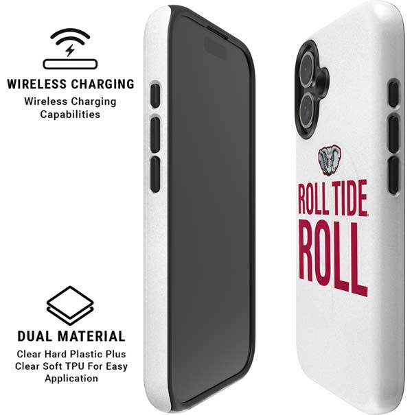 University of Alabama Crimson Roll Tide iPhone 16 Magsafe Impact Case