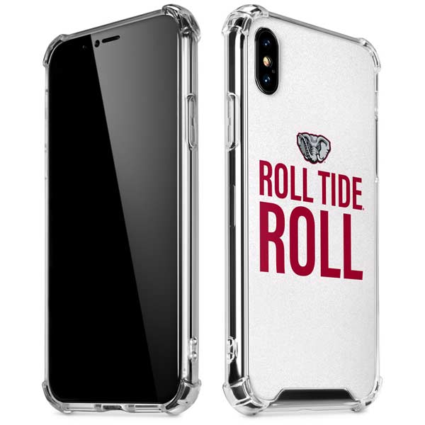University of Alabama Crimson Roll Tide iPhone X/XS Clear Case