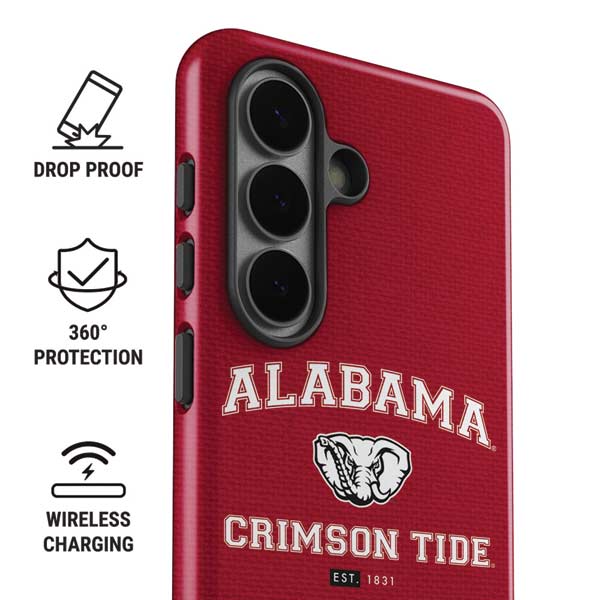 University of Alabama Crimson Tide Basketball Galaxy S26 Impact Case