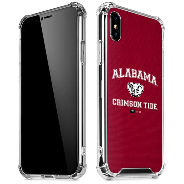 University of Alabama Crimson Tide Basketball iPhone X/XS Clear Case