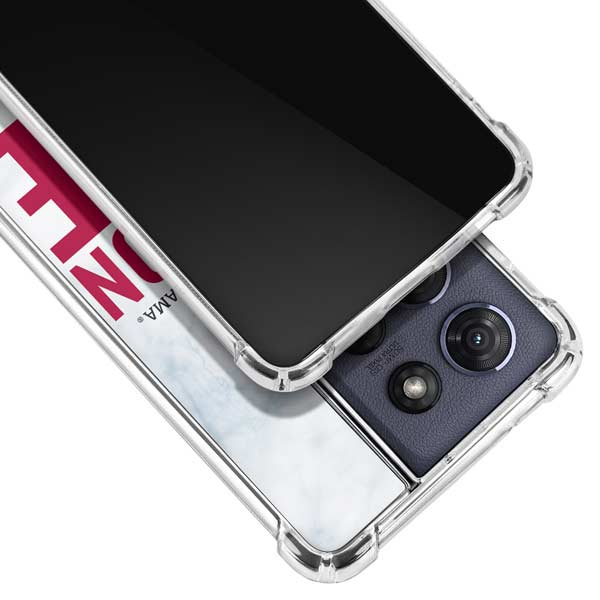 University of Alabama Crimson Tide Net Moto G Play 5G (2025) Clear Case
