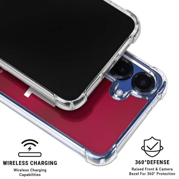 University of Alabama Roll Tide Roll Galaxy S25 Plus Clear Case