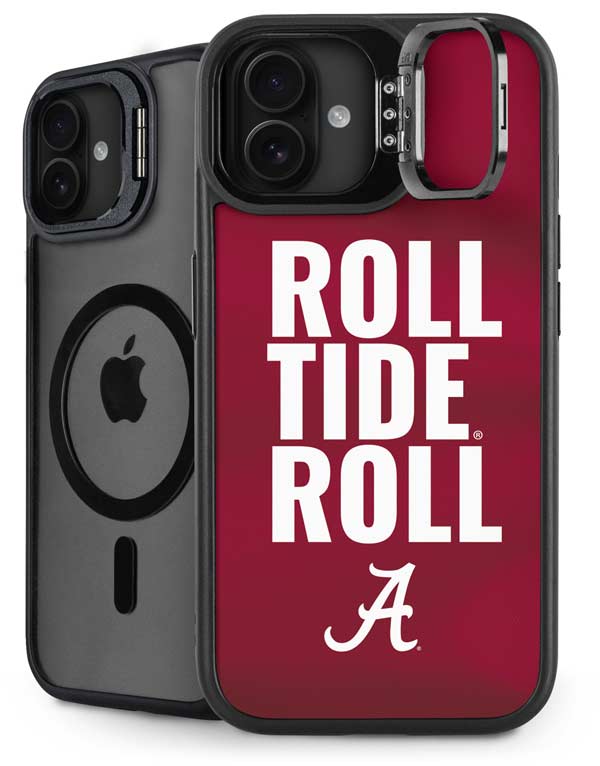 University of Alabama Roll Tide Roll iPhone 16 Kickstand Case