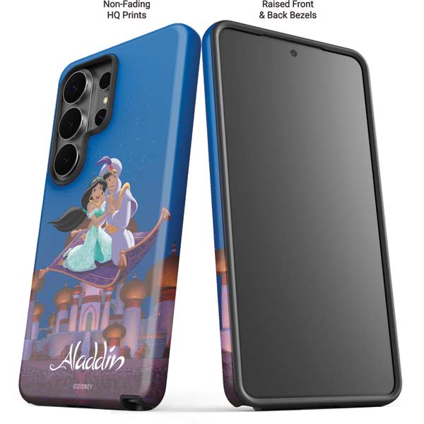 Disney Aladdin and Jasmine Magic Carpet Galaxy S26 Ultra Impact Case