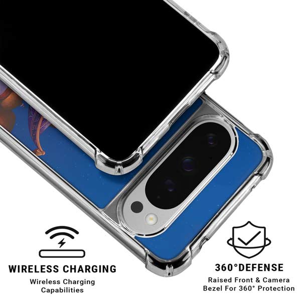 Disney Aladdin and Jasmine Magic Carpet Google Pixel 10 Pro Clear Case