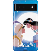 Disney Aladdin and Princess Jasmine Kiss Pixel Cases