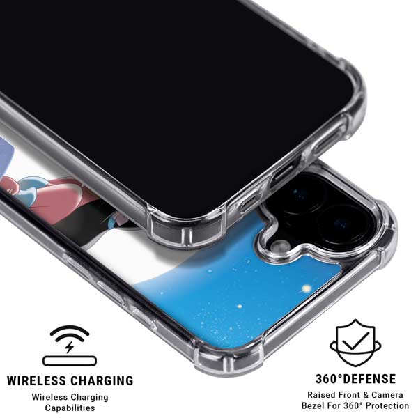 Disney Aladdin and Princess Jasmine Kiss iPhone 16 MagSafe Case