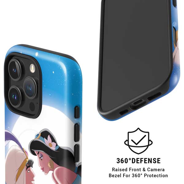 Disney Aladdin and Princess Jasmine Kiss iPhone 16 Pro Max Magsafe Impact Case