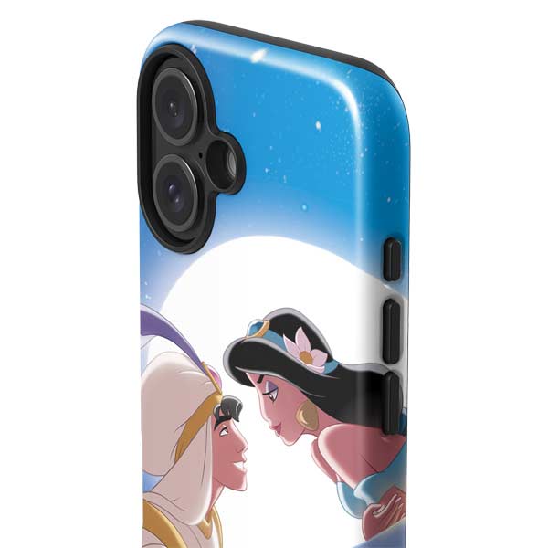 Disney Aladdin and Princess Jasmine Kiss iPhone 17 Impact Case