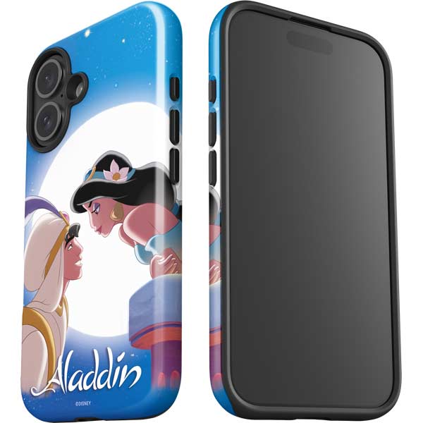 Disney Aladdin and Princess Jasmine Kiss iPhone 17 Impact Case