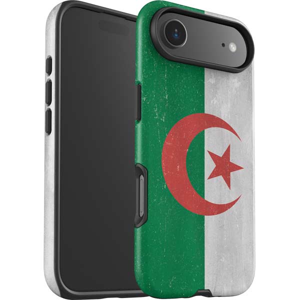 Algeria Flag Distressed iPhone 17 Air Impact Case