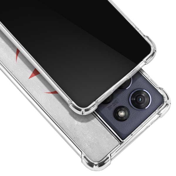 Algeria Flag Distressed Moto G Play 5G (2025) Clear Case