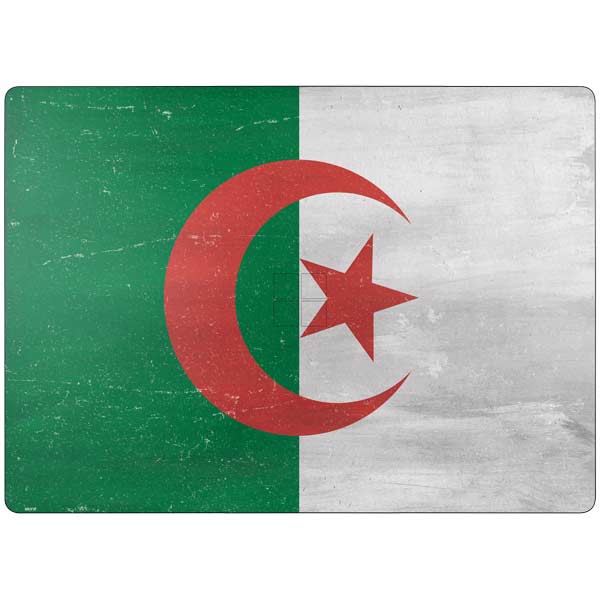 Algeria Flag Distressed Surface Laptop 7 13.8in Skin