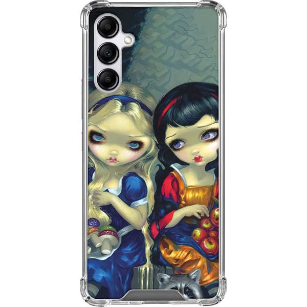 Alice & Snow Fairy Tail with Cat and Raccoon by Jasmine Becket-Griffith Galaxy Cases