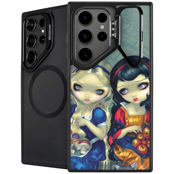 Alice & Snow Fairy Tail with Cat and Raccoon by Jasmine Becket-Griffith Galaxy Cases