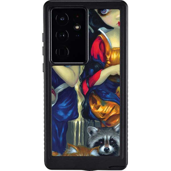 Alice & Snow Fairy Tail with Cat and Raccoon by Jasmine Becket-Griffith Galaxy Cases