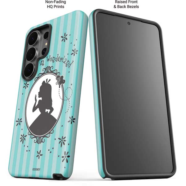 Disney Alice in Wonderland (animated) Silhouette in the Mirror Galaxy S26 Ultra Impact Case