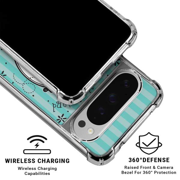 Disney Alice in Wonderland (animated) Silhouette in the Mirror Google Pixel 10 Pro XL Clear Case