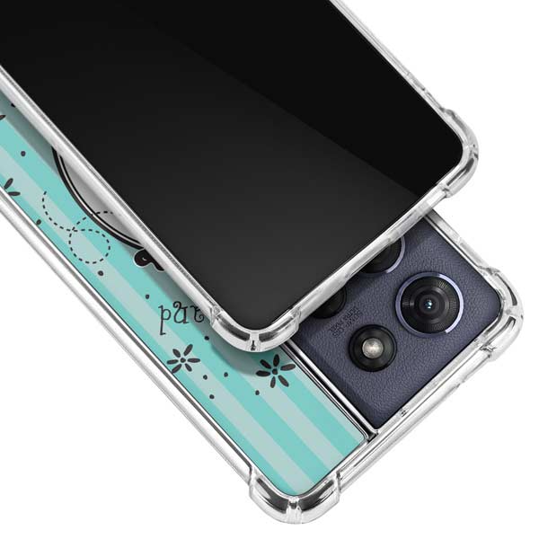 Disney Alice in Wonderland (animated) Silhouette in the Mirror Moto G Power 5G (2025) Clear Case