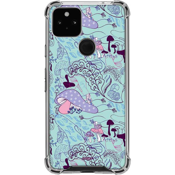 Disney Alice in Wonderland (animated) Mushrooms Print Pattern Pixel Cases