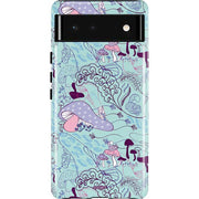 Disney Alice in Wonderland (animated) Mushrooms Print Pattern Pixel Cases