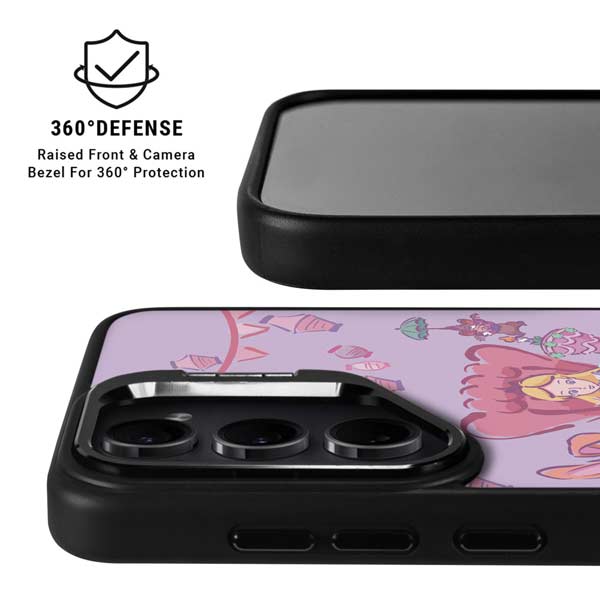 Disney Alice in Wonderland (animated) Mad Tea Party Galaxy S26 Plus Kickstand Case