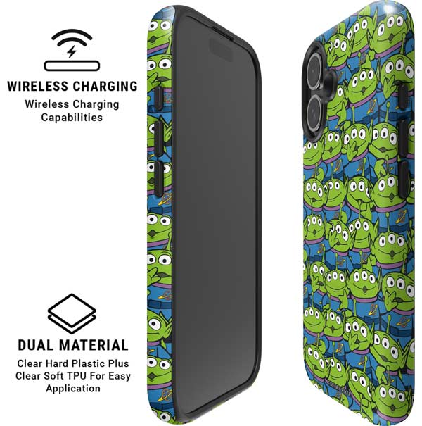 Disney Toy Story Alien Collage iPhone 16 Magsafe Impact Case
