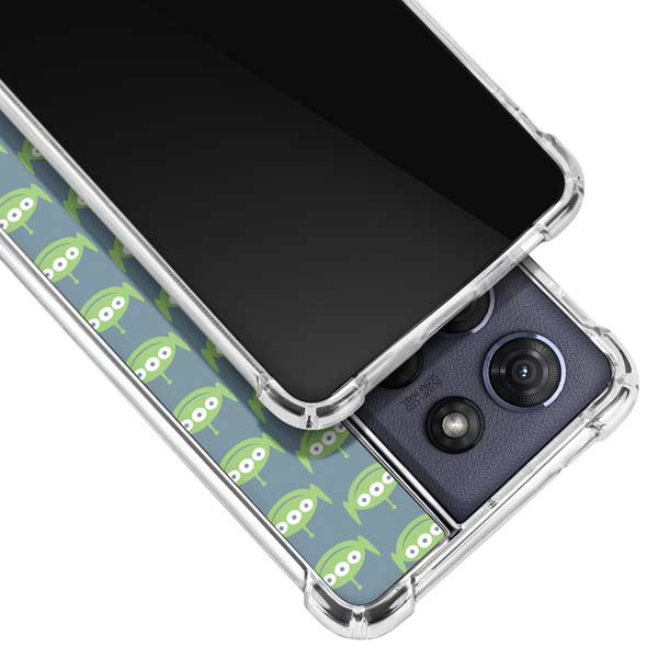 Disney Toy Story Alien Pattern Moto G 5G (2025) Clear Case