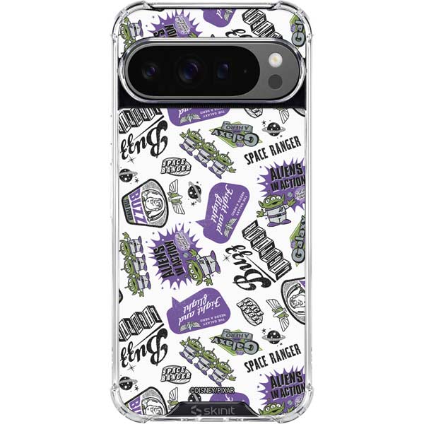 Disney Toy Story Aliens In Action Google Pixel 10 Pro Clear Case
