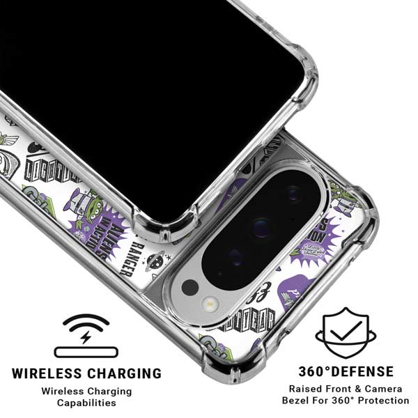 Disney Toy Story Aliens In Action Google Pixel 10 Pro Clear Case