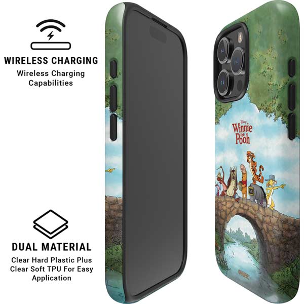 Disney Winnie the Pooh All Characters iPhone 16 Pro Magsafe Impact Case