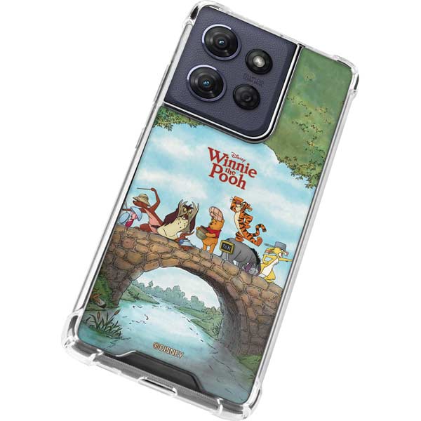 Disney Winnie the Pooh All Characters Moto G 5G (2025) Clear Case