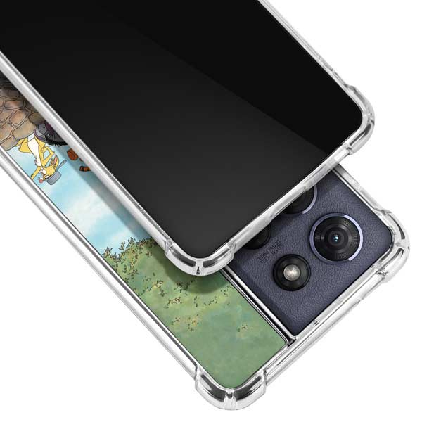 Disney Winnie the Pooh All Characters Moto G 5G (2025) Clear Case