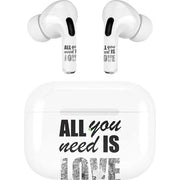 All You Need Is Love BW AirPods Skins